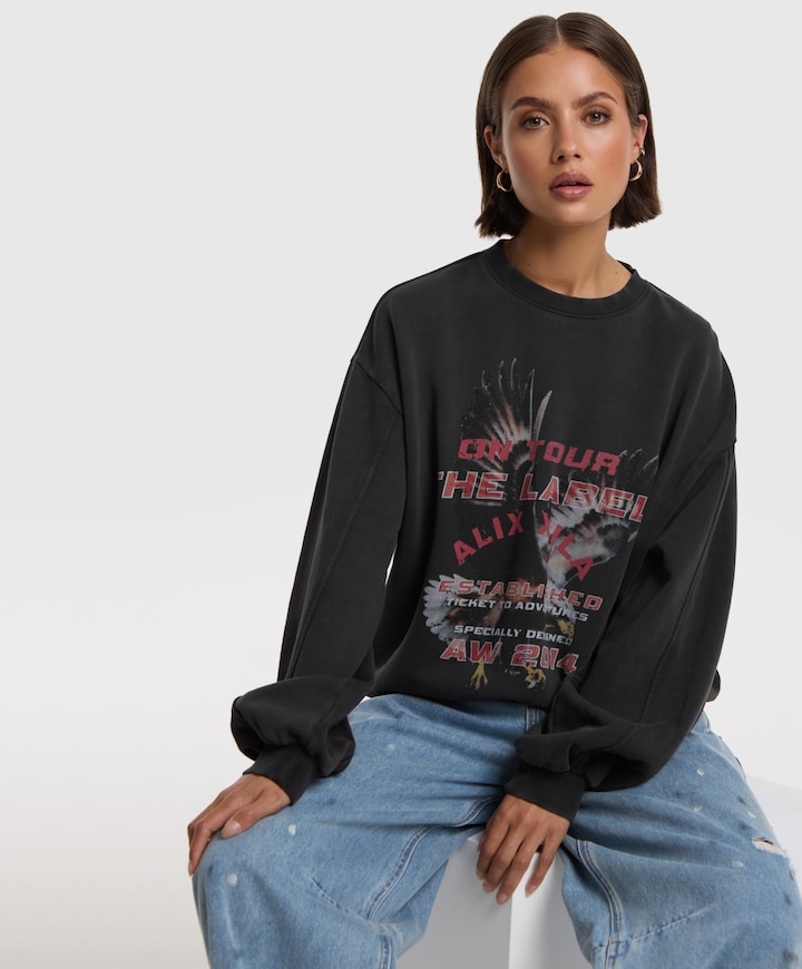 Dames sweater grijs