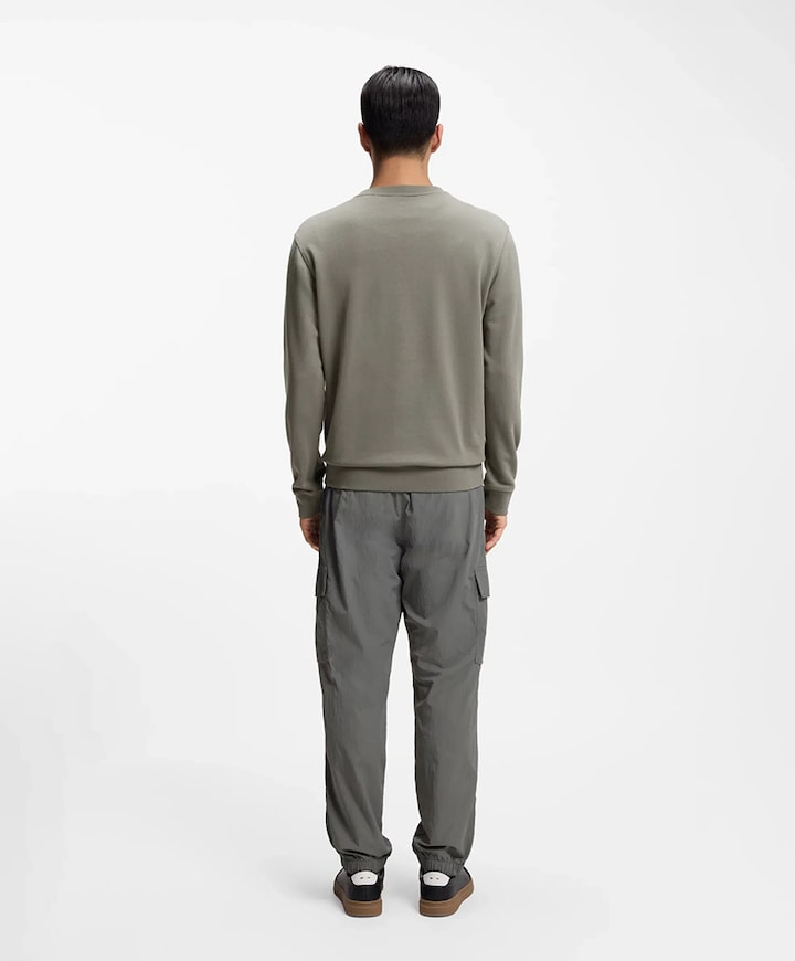 Heren sweater zilver