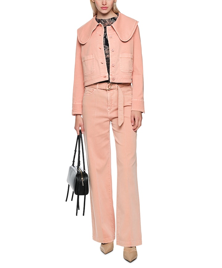 Dames spijkerjas  roze