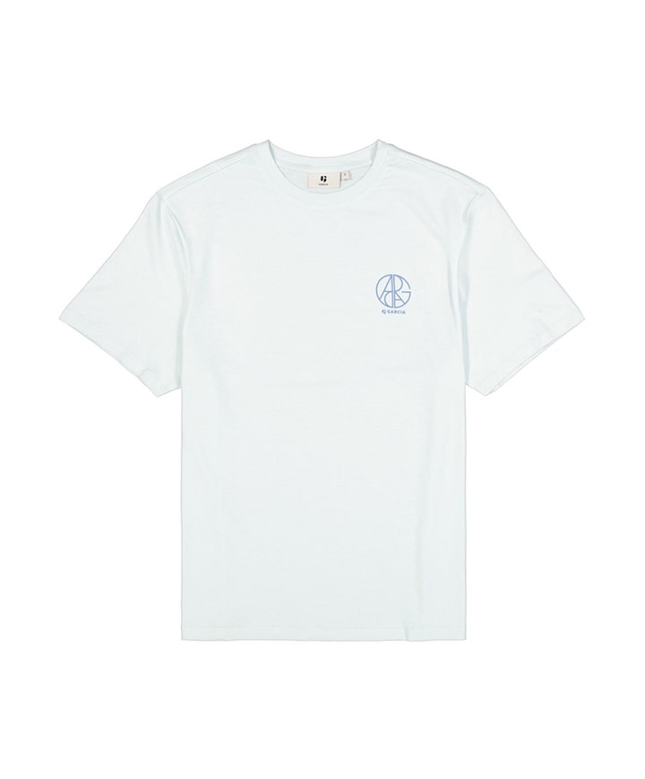 Heren T-shirt blauw