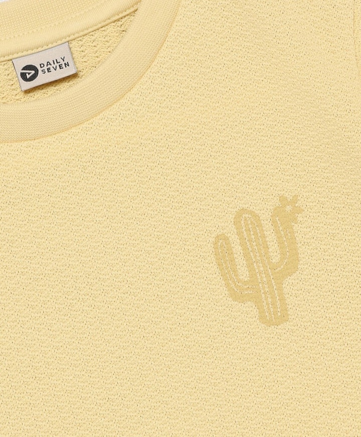 Meisjes t-shirt geel