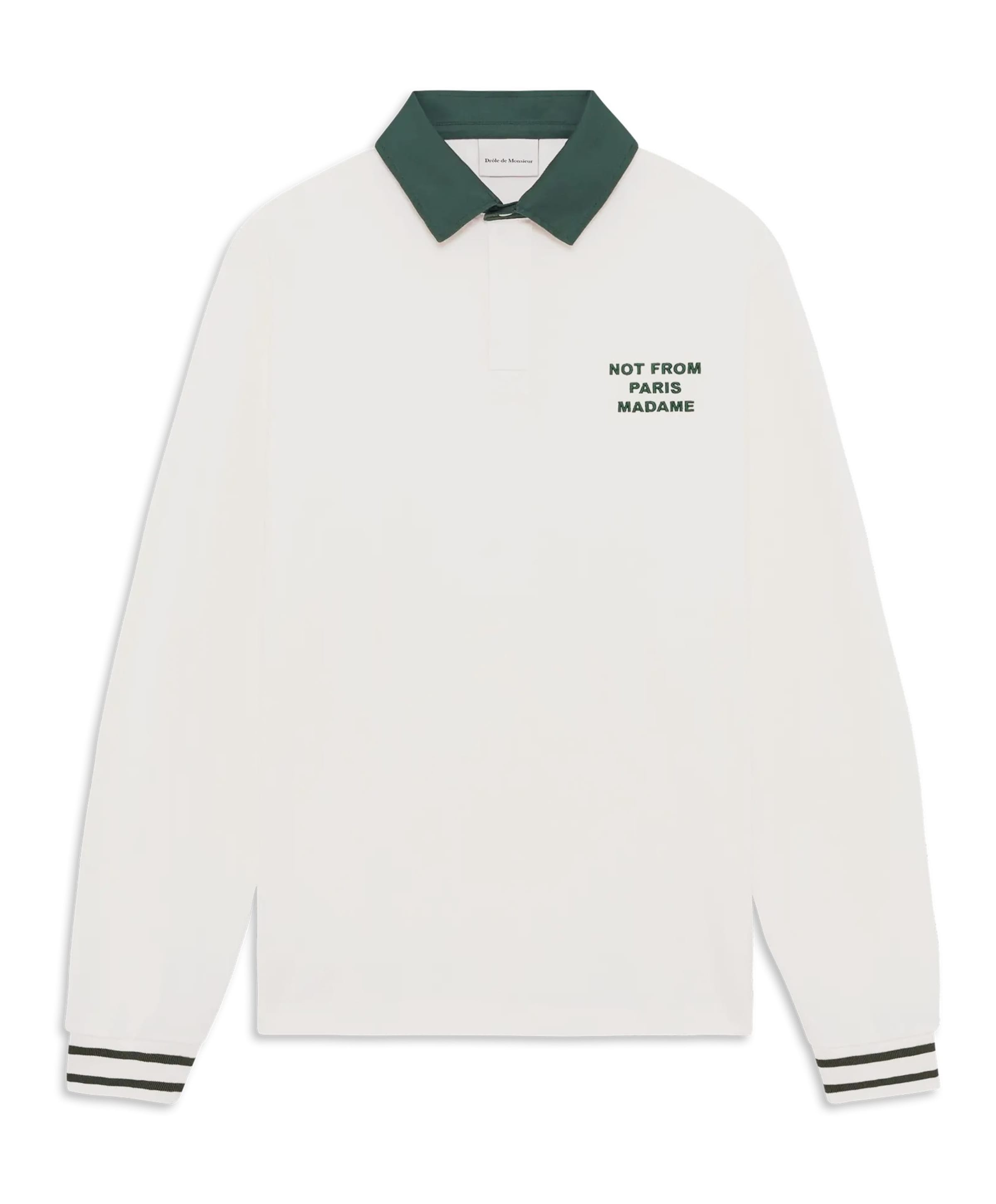 Heren polo ecru