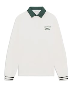 Heren polo ecru