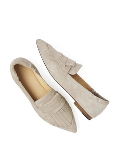 Lola Oakley dames loafers beige