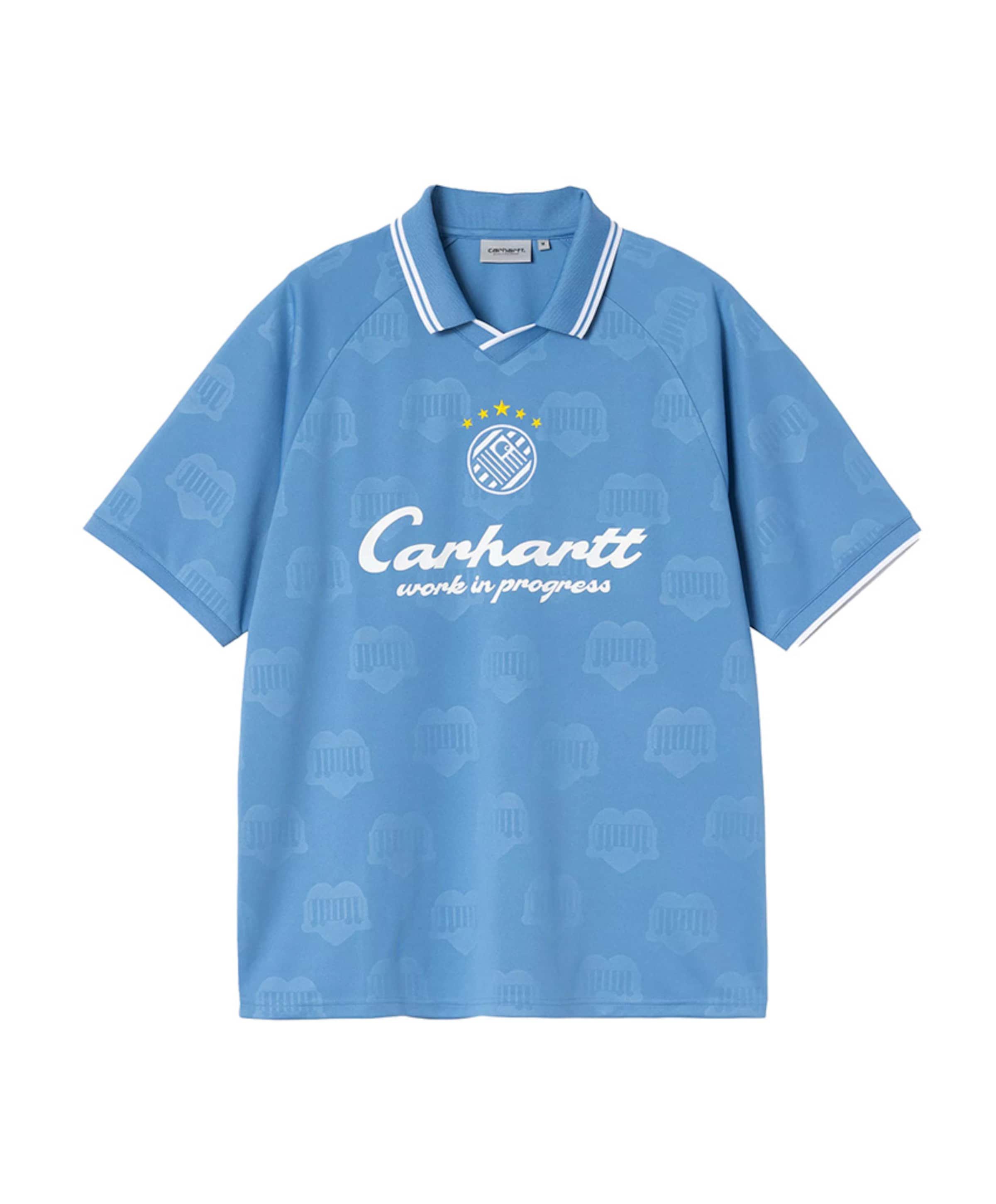 Heren polo blauw