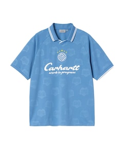 Heren polo blauw