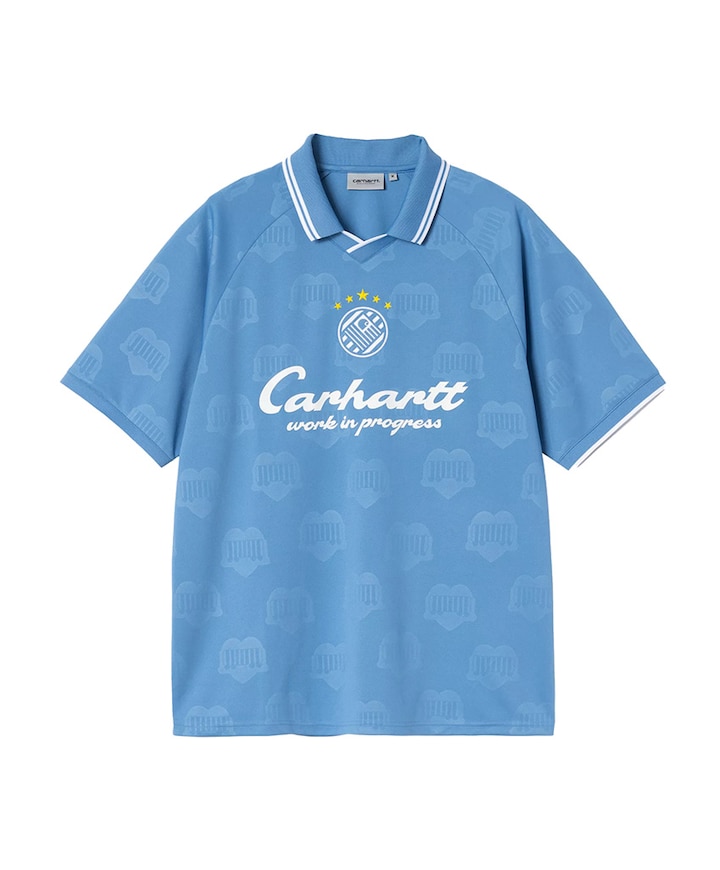 Heren polo blauw