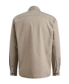 Heren overshirt grijs