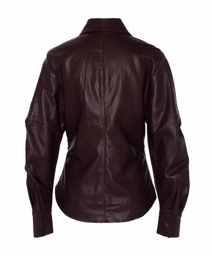 Dames blouse bordeaux