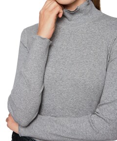 Dames longsleeve grijs