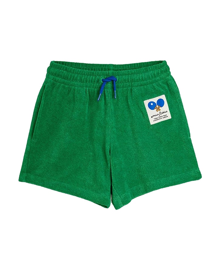 Table tennis patch terry jongens korte broek groen
