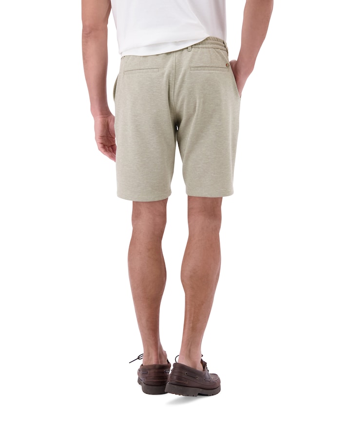 heren korte broek beige