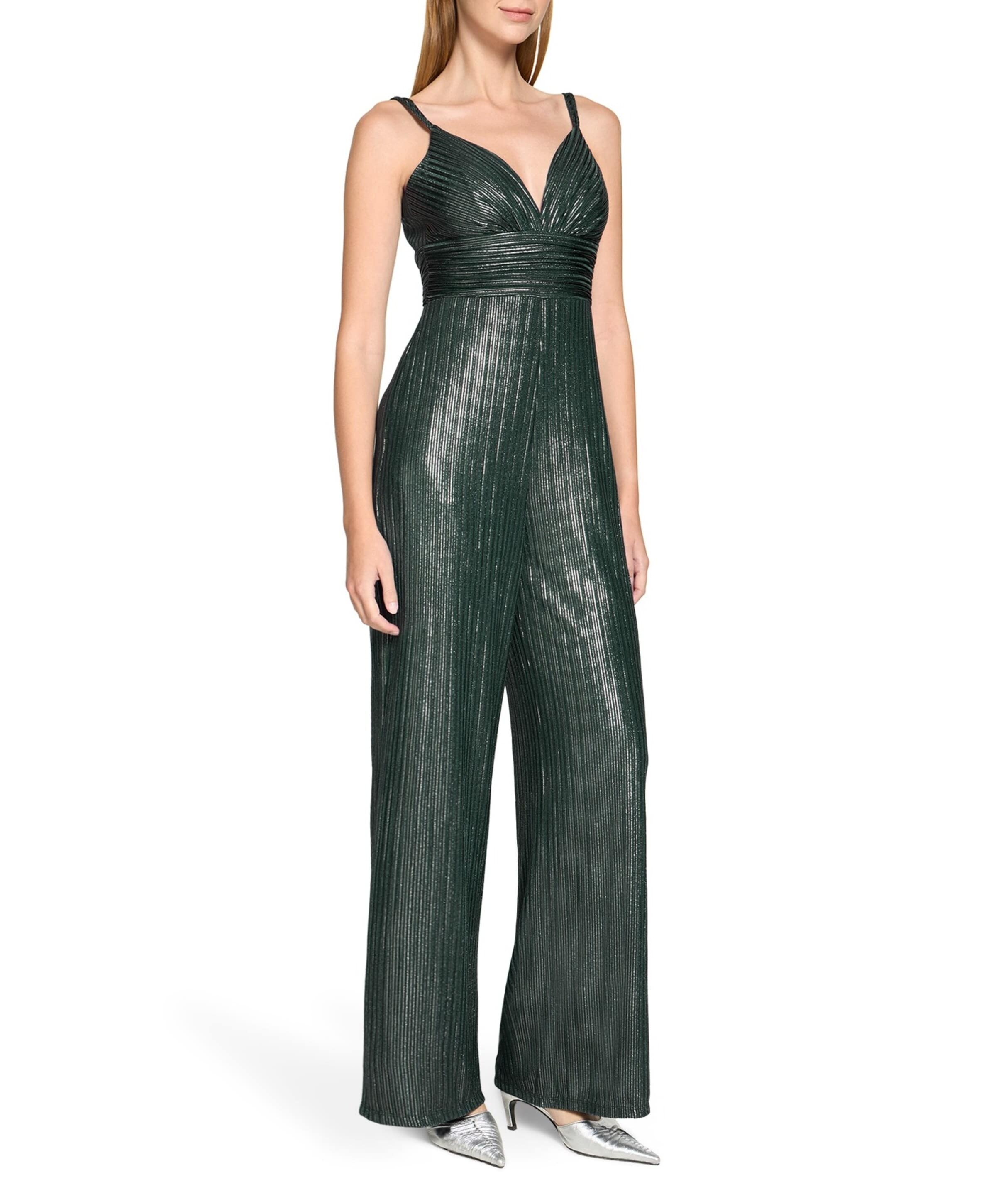 Overall Lang ohne Arm dames jumpsuit groen
