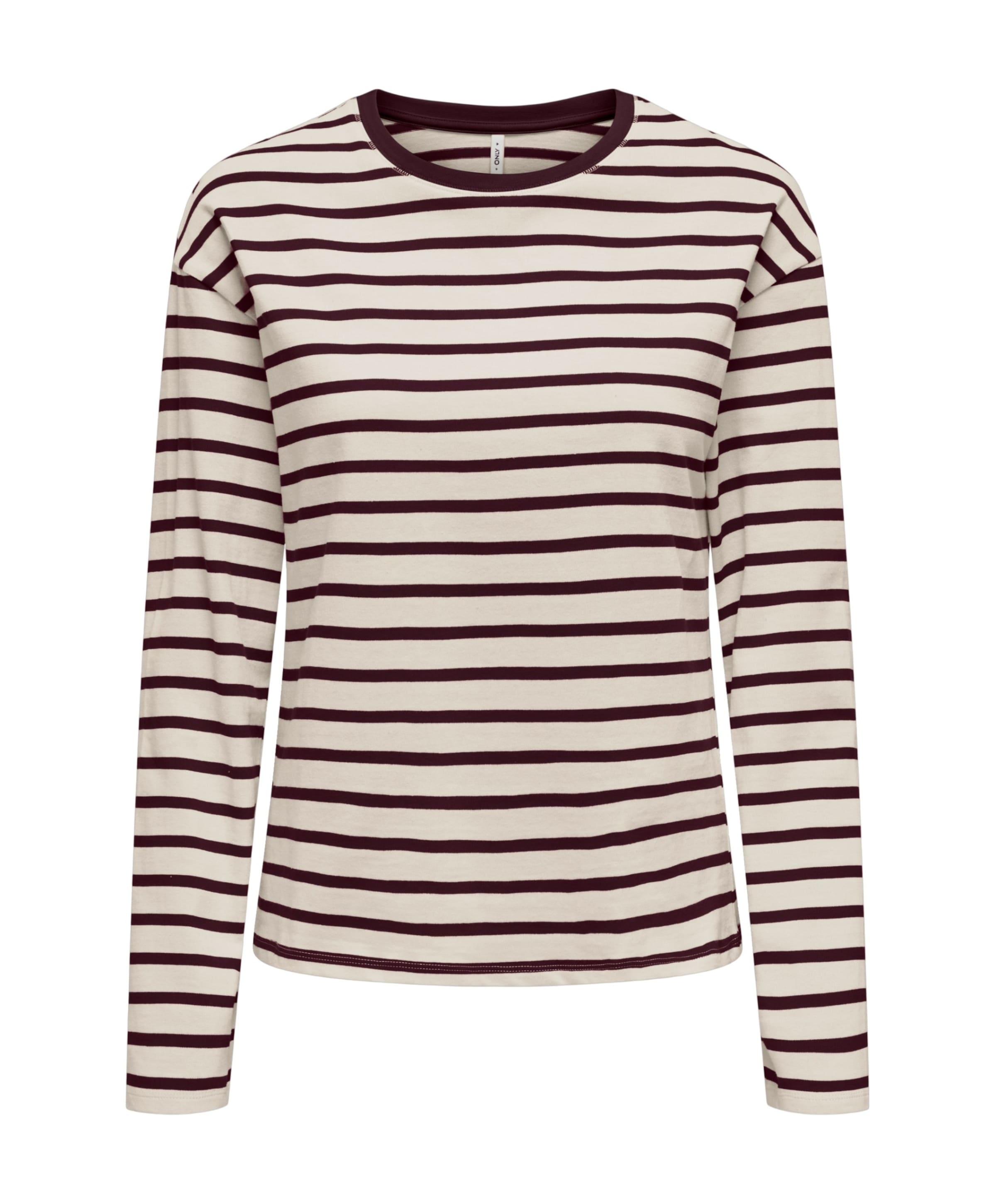 Dames longsleeve ecru