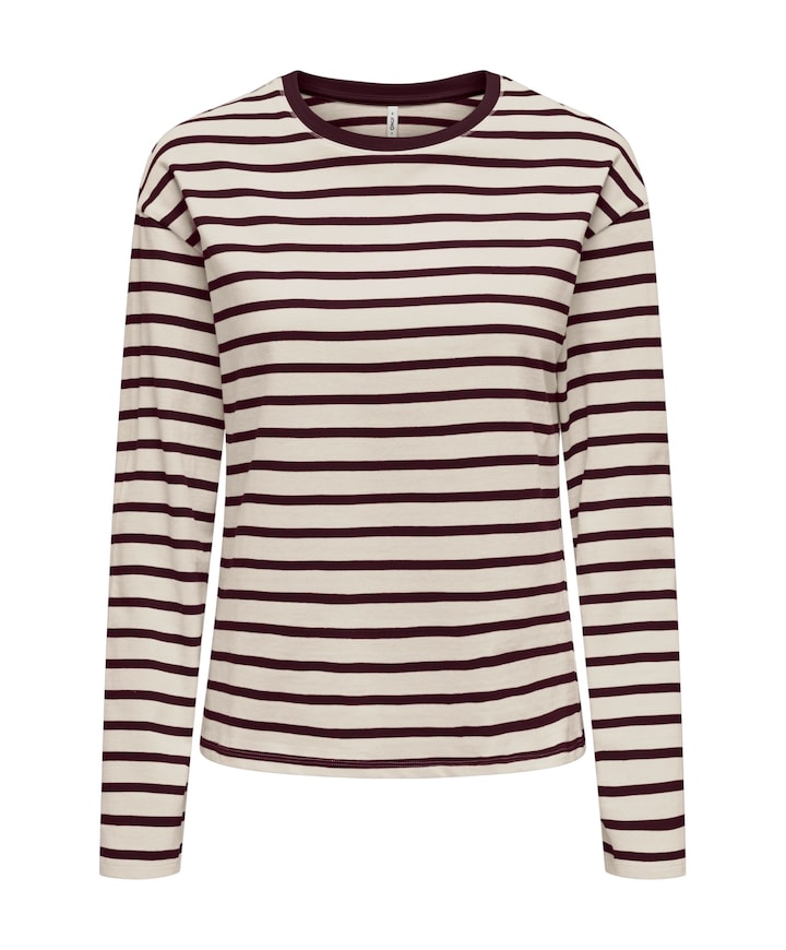 Dames longsleeve ecru