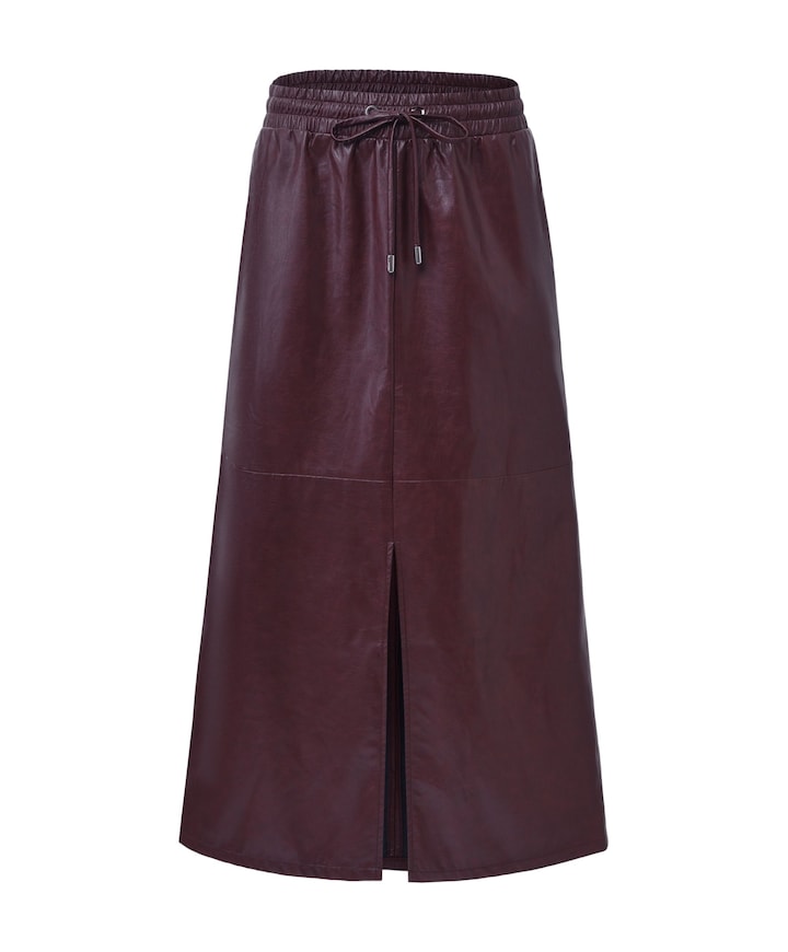 Dames rok bordeaux