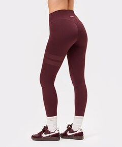 The Signature One Leggings dames tight bordeaux
