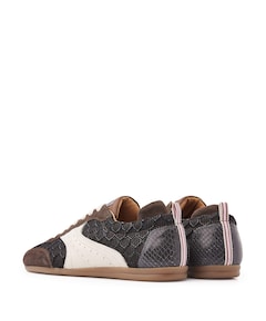 June Haylee dames sneakers bruin
