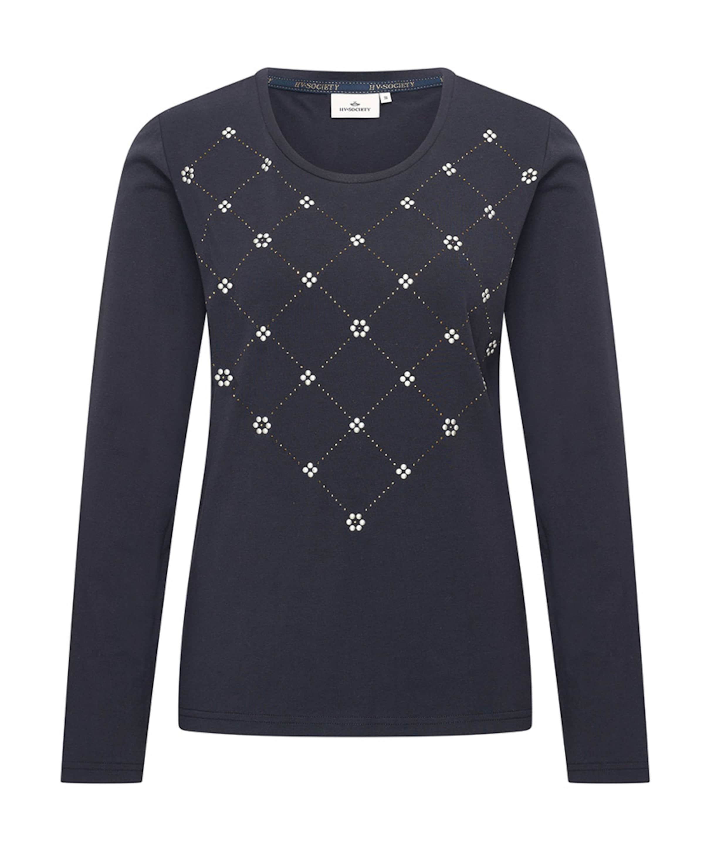 Dames longsleeve blauw