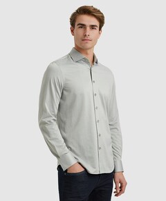 Overhemd lange mouw groen