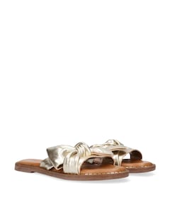 dames slippers goud