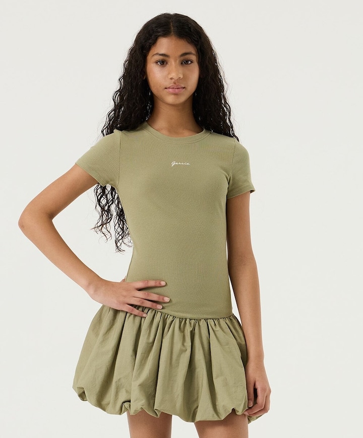 Meisjes jurk groen