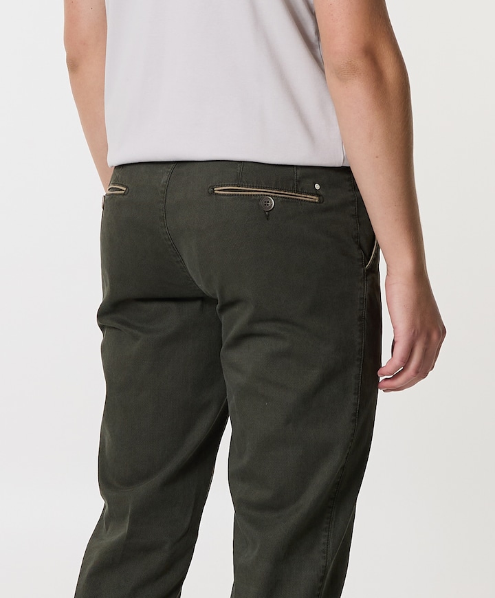 Modern Chino Collection heren broek groen
