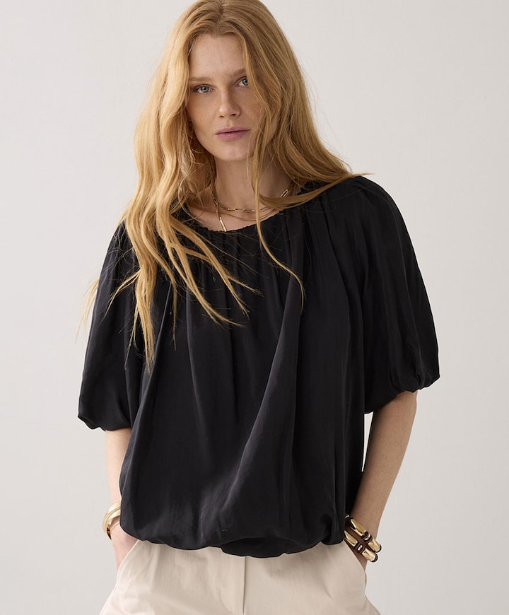 Dames blouse zwart