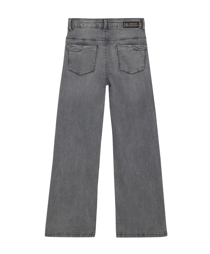 Wide Fit Grey meisjes jeans grijs