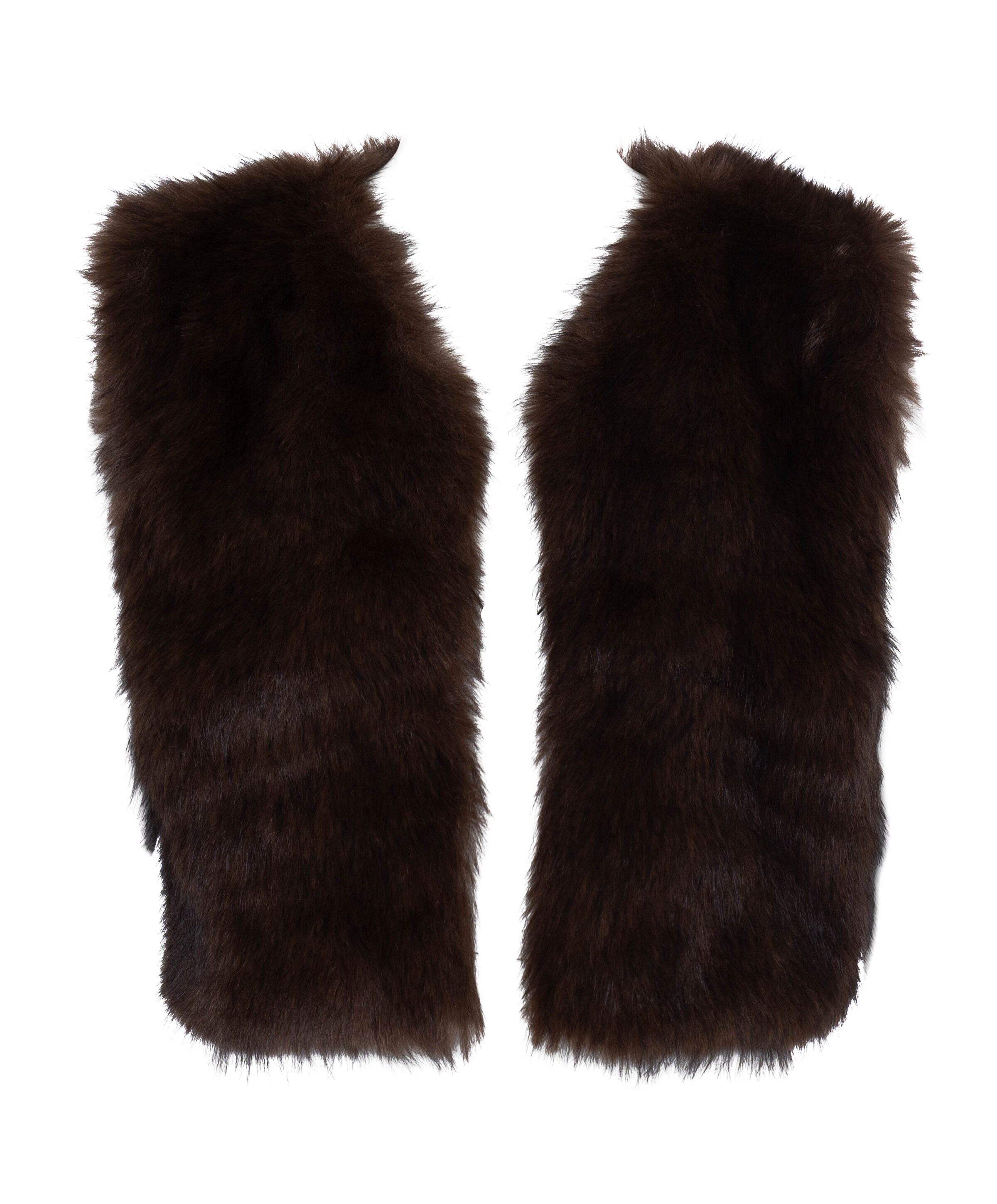 Dames gilet bruin