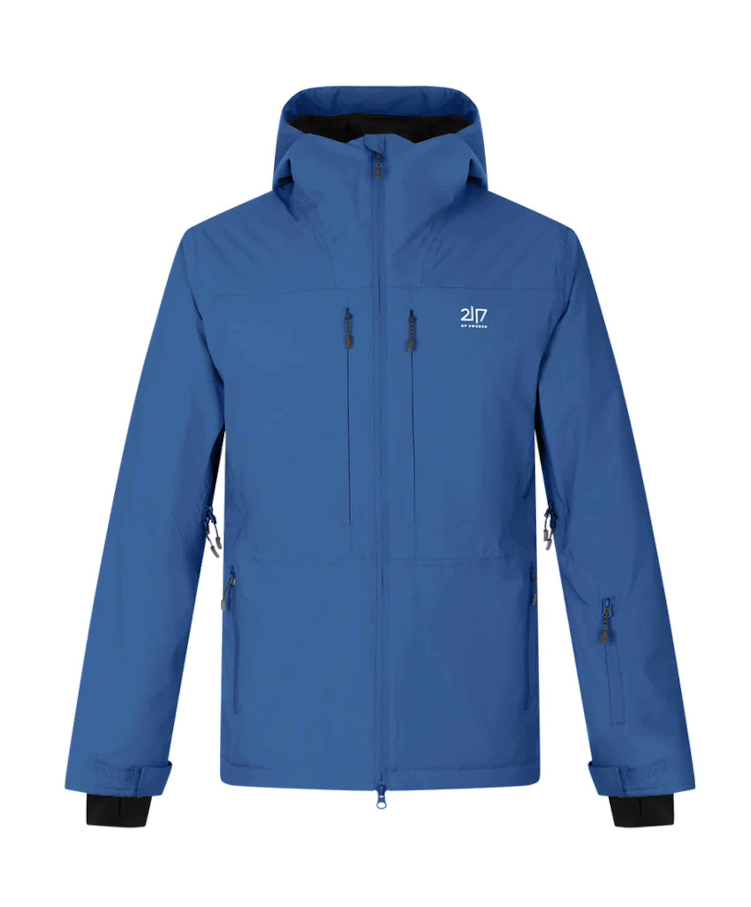 Heren ski-jas blauw