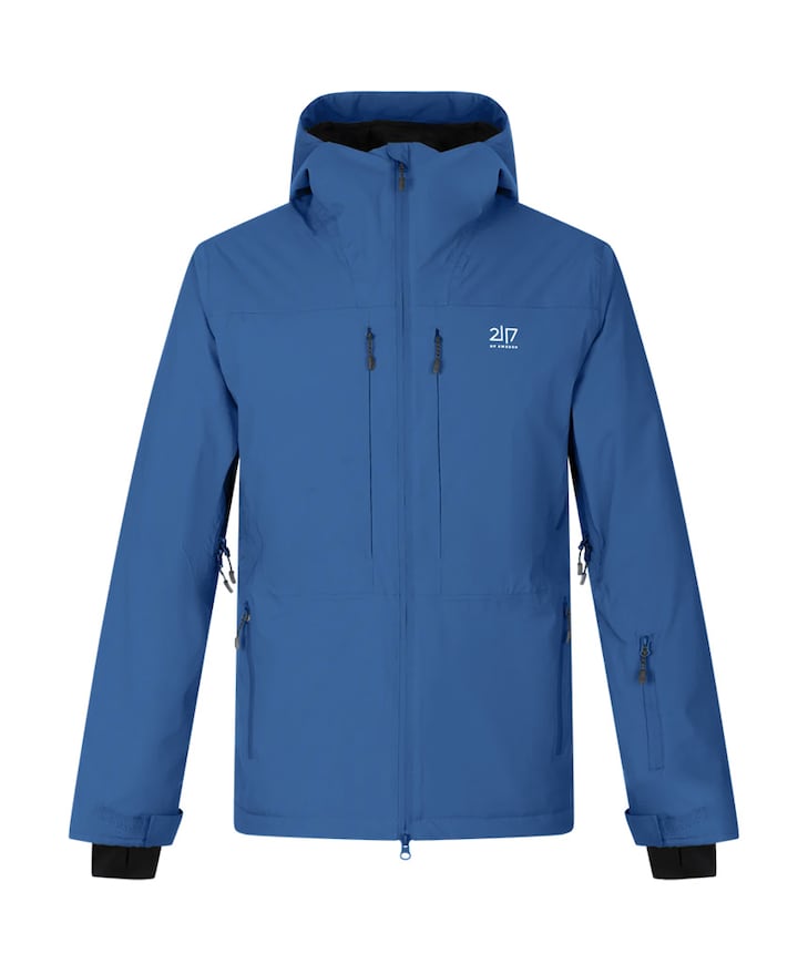Heren ski-jas blauw