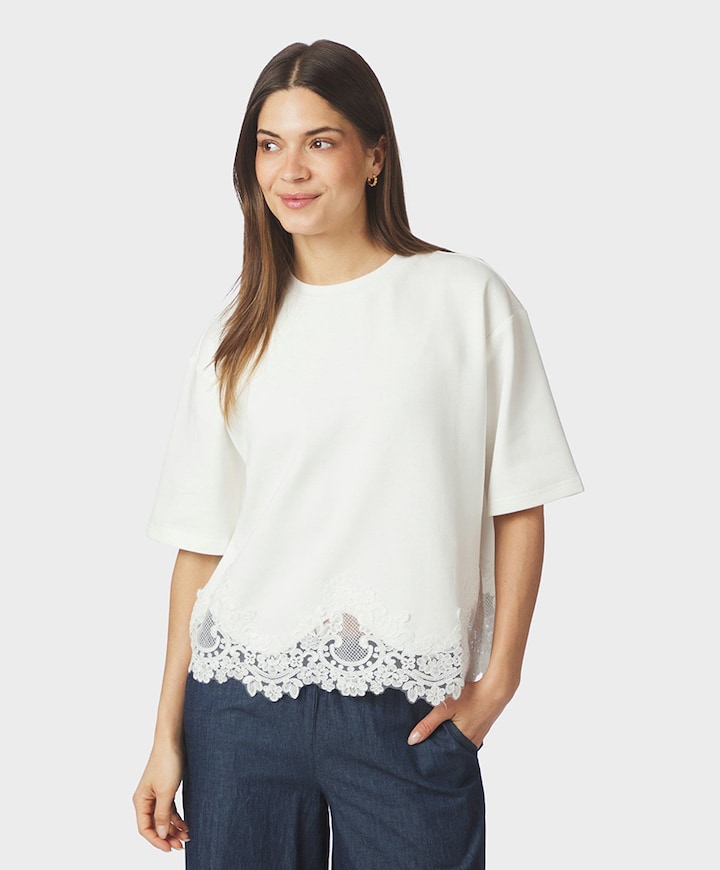 Dames T-shirt wit