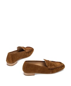 Balta dames loafers bruin