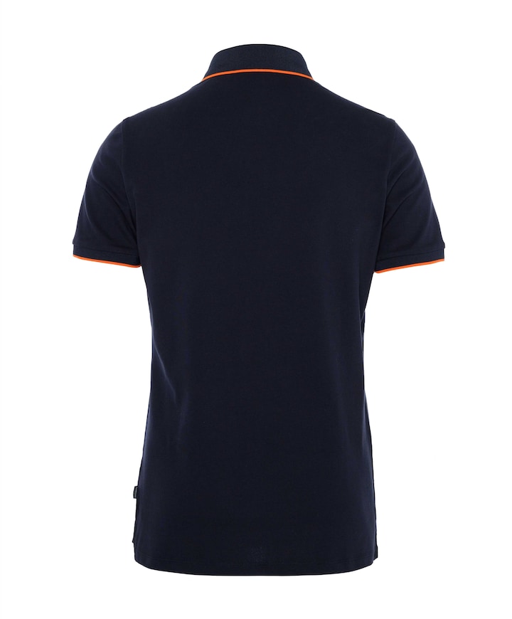 Heren polo blauw