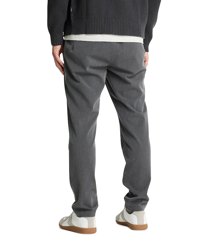 STONE DUAL heren broek grijs