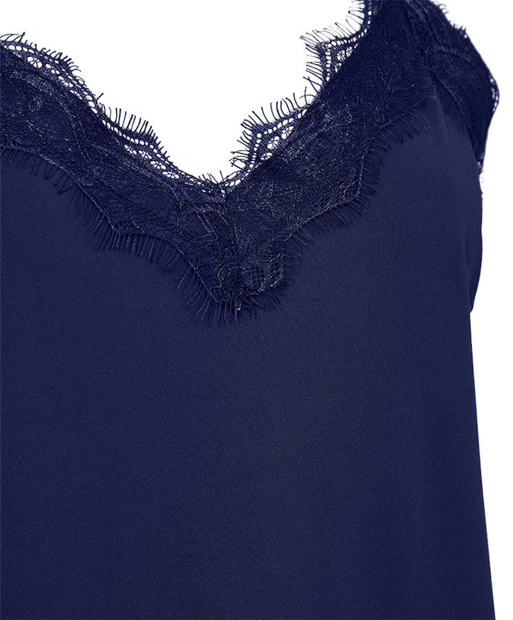 Dames top blauw