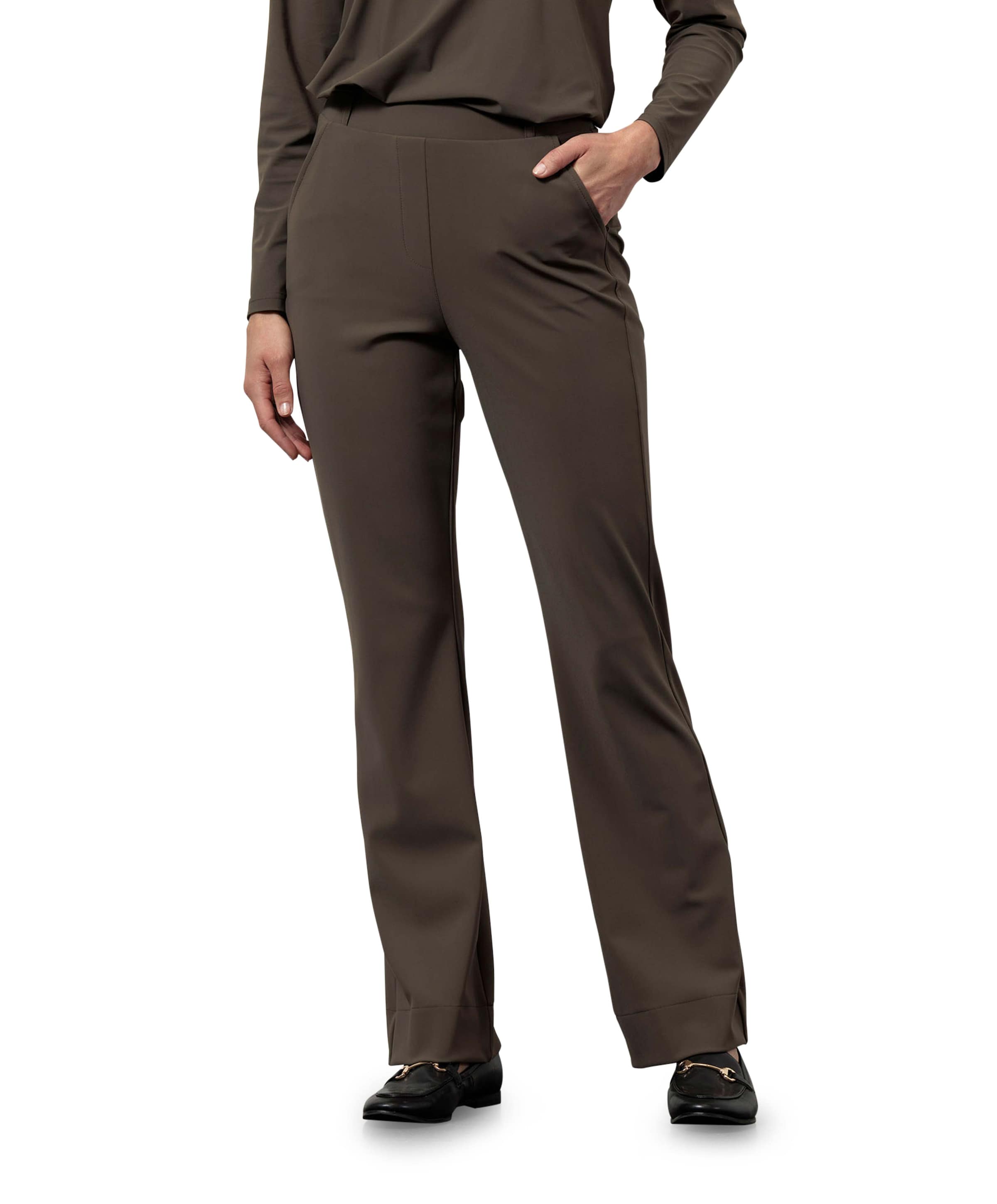 Flair bonded broek groen