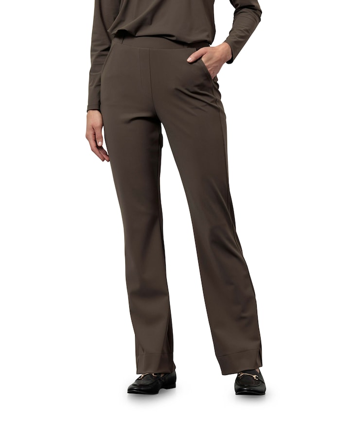 Flair bonded broek groen