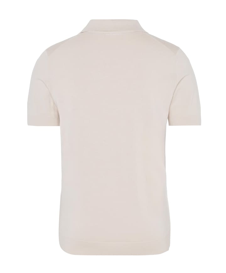 Heren polo beige