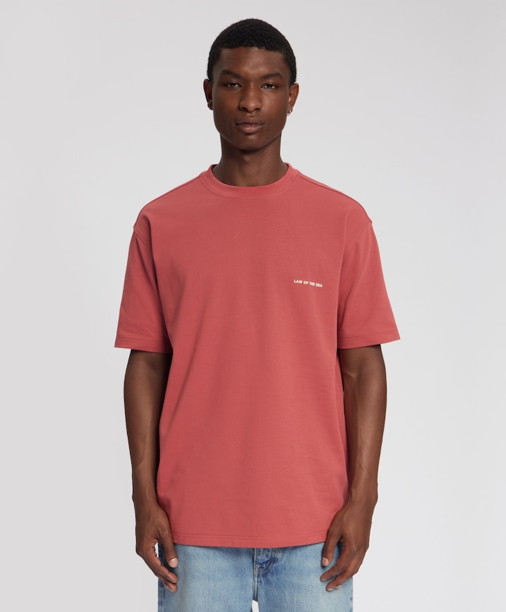 Heren T-shirt rood