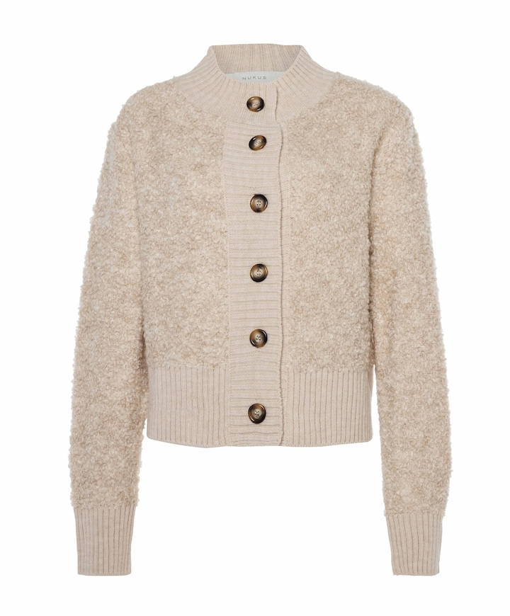 Dames vest beige