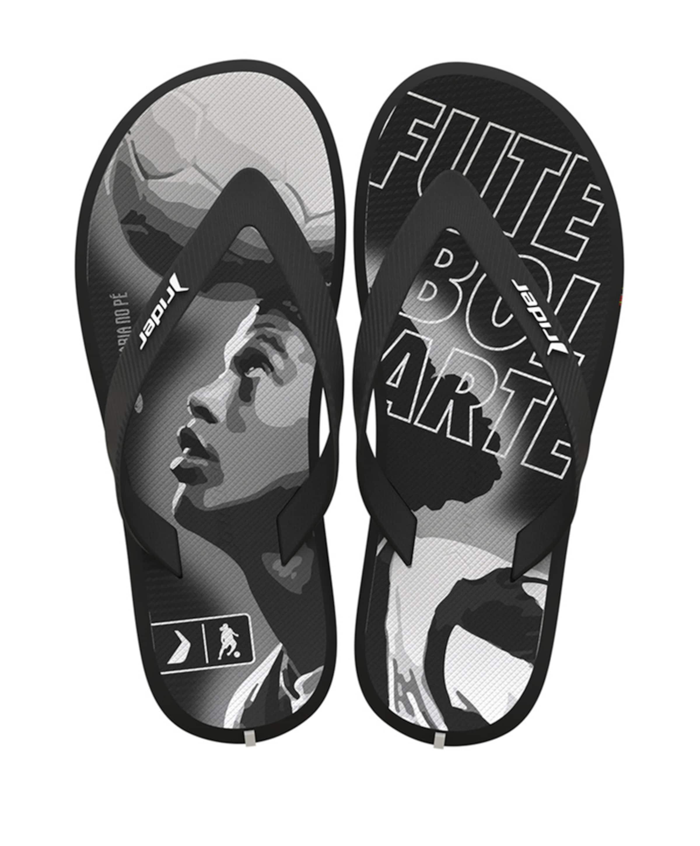 Rider R10 Kids jongens slippers zwart