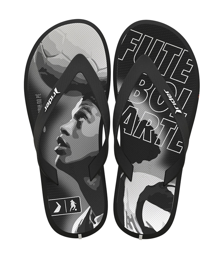 Rider R10 Kids jongens slippers zwart