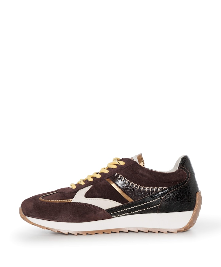 Harlem dames sneakers bruin