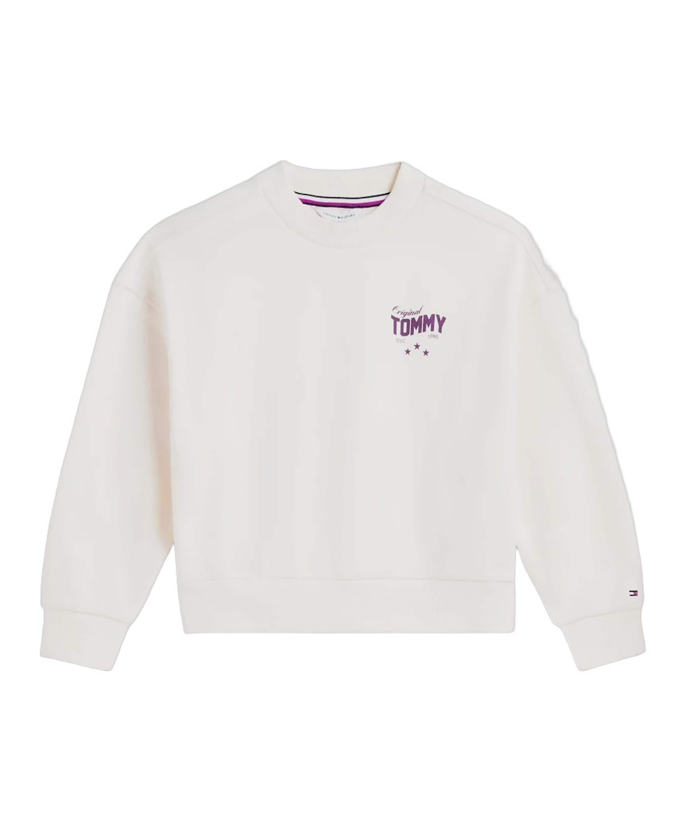 Meisjes sweater ecru