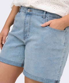 CARVEGA HW STAR MOM PIM dames korte broek blauw