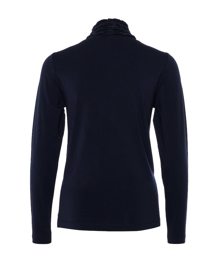 Dames longsleeve blauw