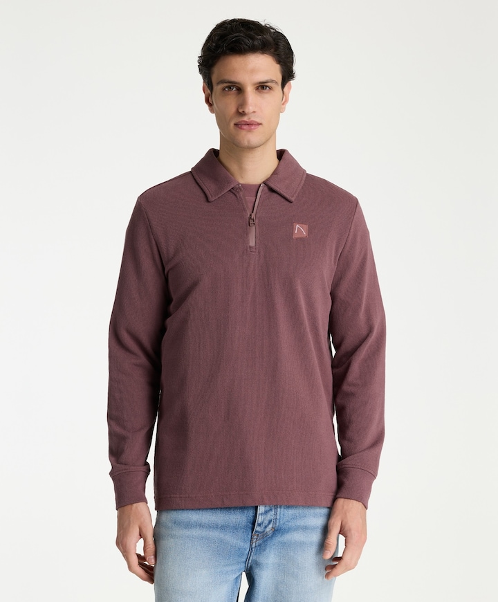 Heren polo roze