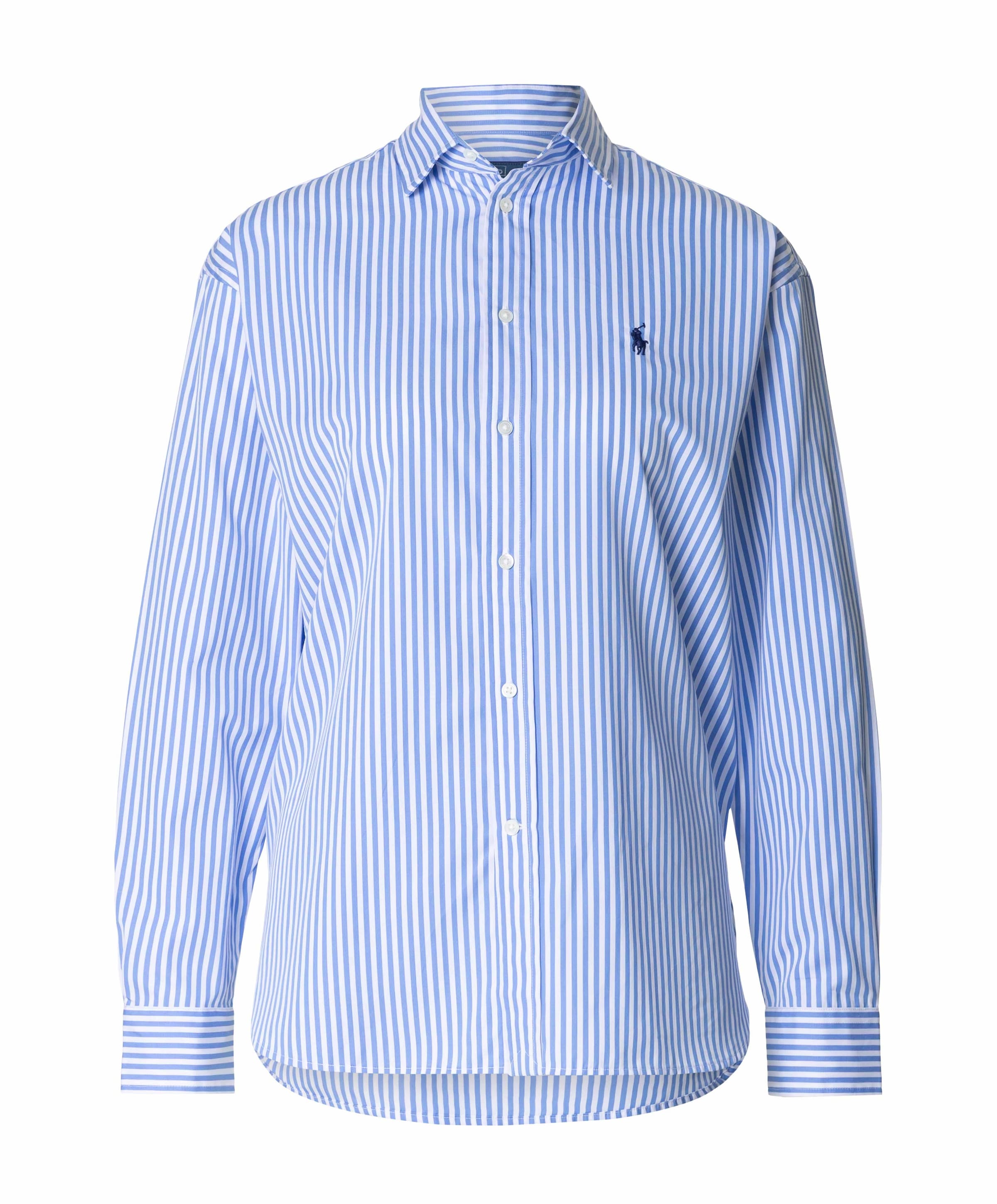 Dames blouse blauw